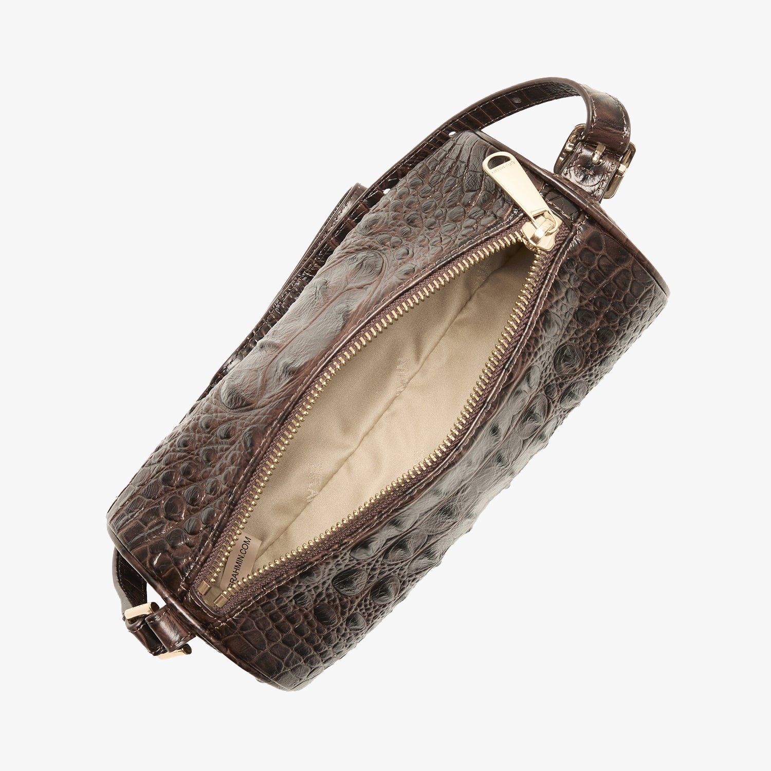 Brahmin Alden Road Collection Billie Shoulder Bag, Chocolate