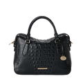 Brahmin Alden Road Collection Micaela Satchel, Black