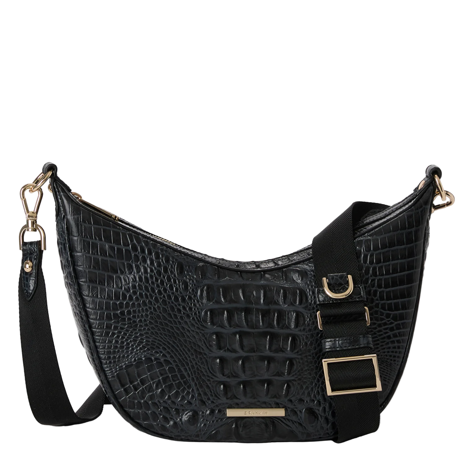 Brahmin Alden Road Collection Percy Crossbody, Black