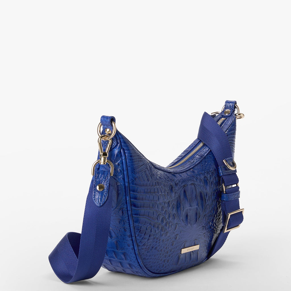 Brahmin Alden Road Collection Percy Crossbody, Blue