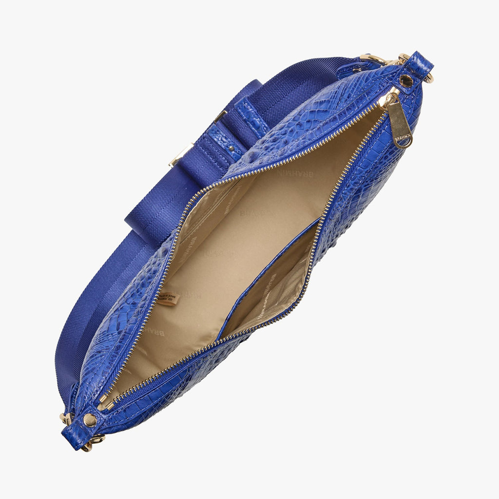 Brahmin Alden Road Collection Percy Crossbody, Blue