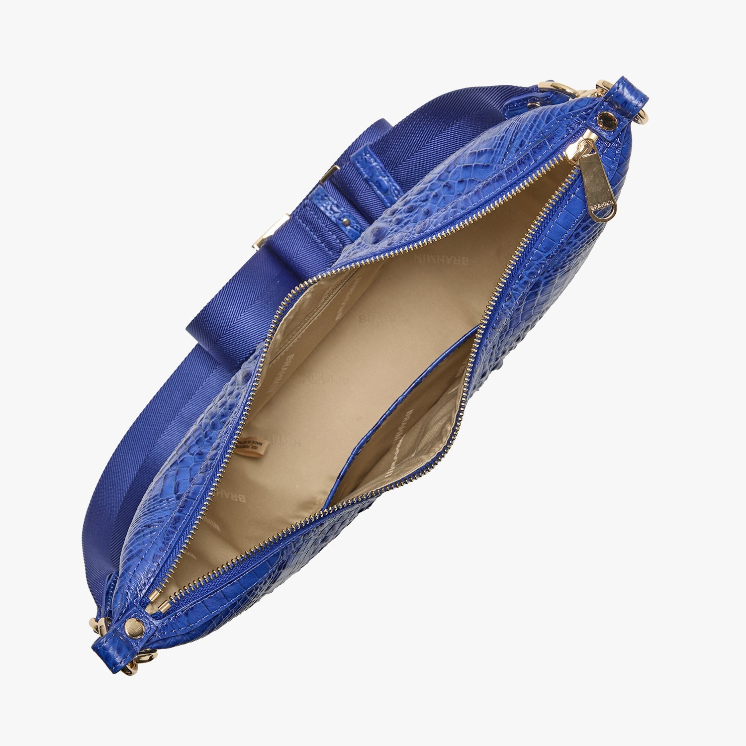 Brahmin Alden Road Collection Percy Crossbody, Blue