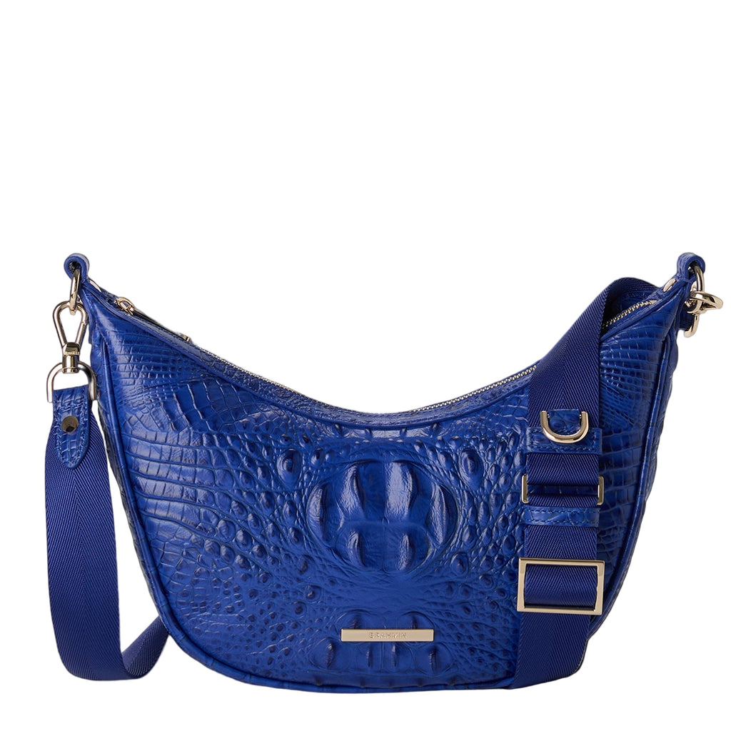 Brahmin Alden Road Collection Percy Crossbody, Blue
