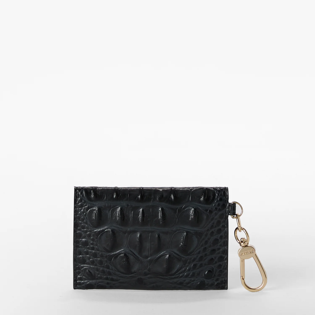 Brahmin Alden Road Collection Ricki Clip on Wallet, Black