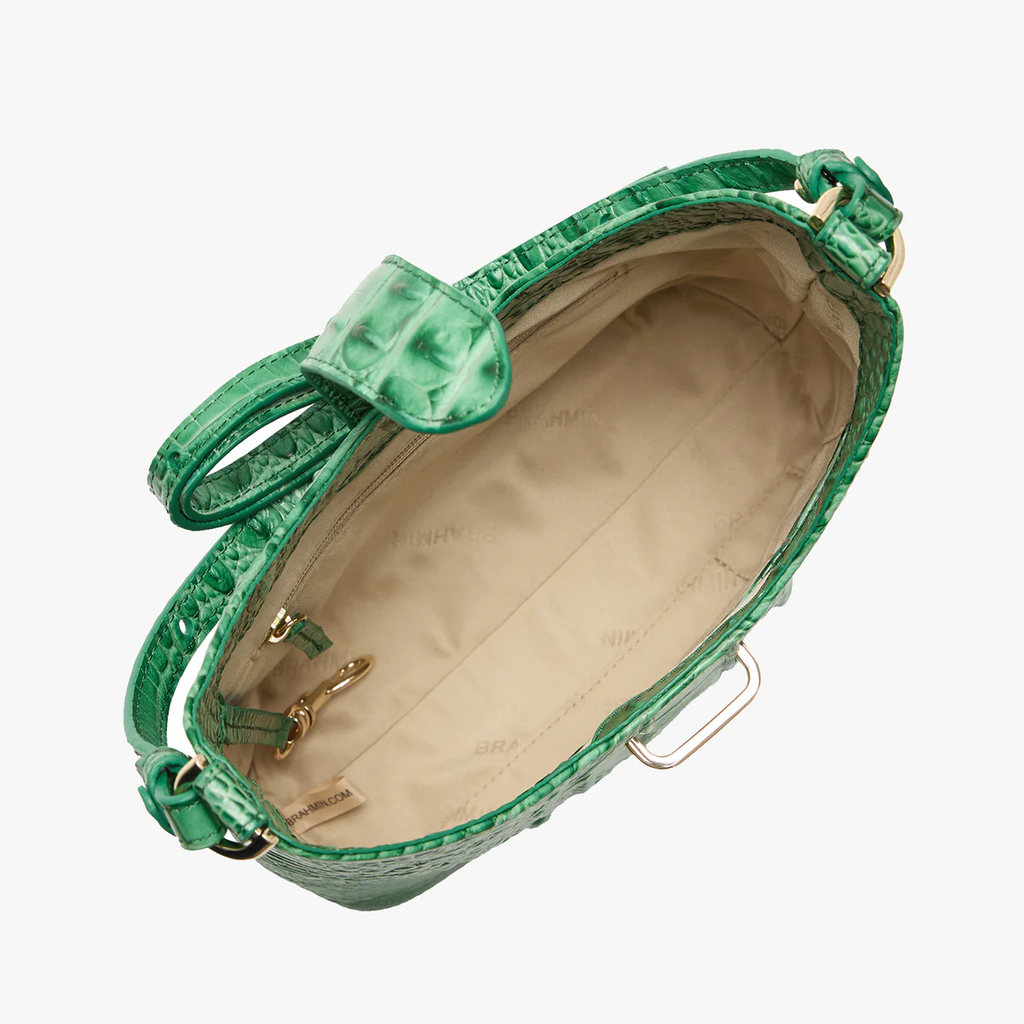 Brahmin Alden Road Collection Small Gwynne Crossbody, Palm