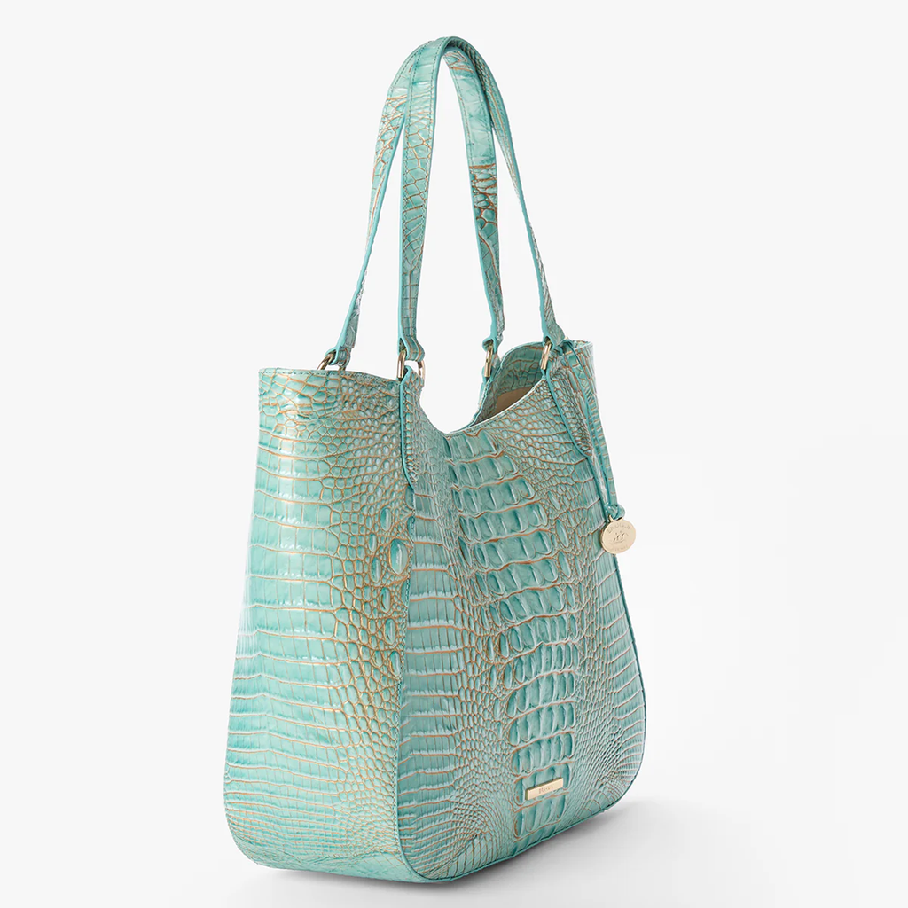 Brahmin Melbourne Collection Aliza Tote Bag, Waterfall