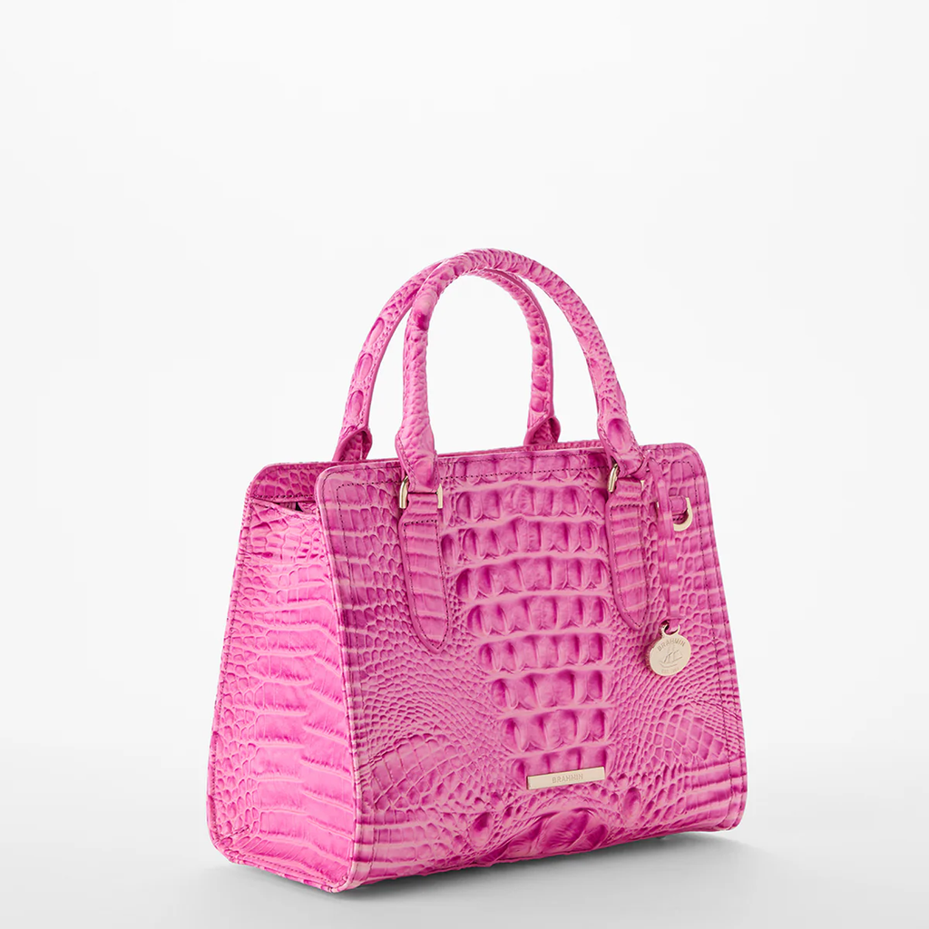 Brahmin Melbourne Collection Cami Satchel, Candy Pink