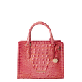 Brahmin Melbourne Collection Cami Satchel, Coral Snapdragon