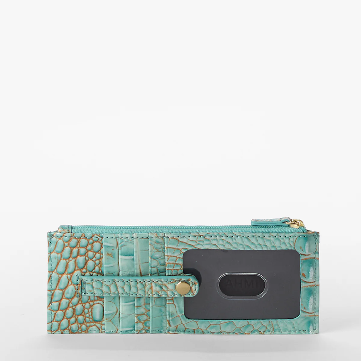 Brahmin Melbourne Collection Credit Card Wallet, Waterfall