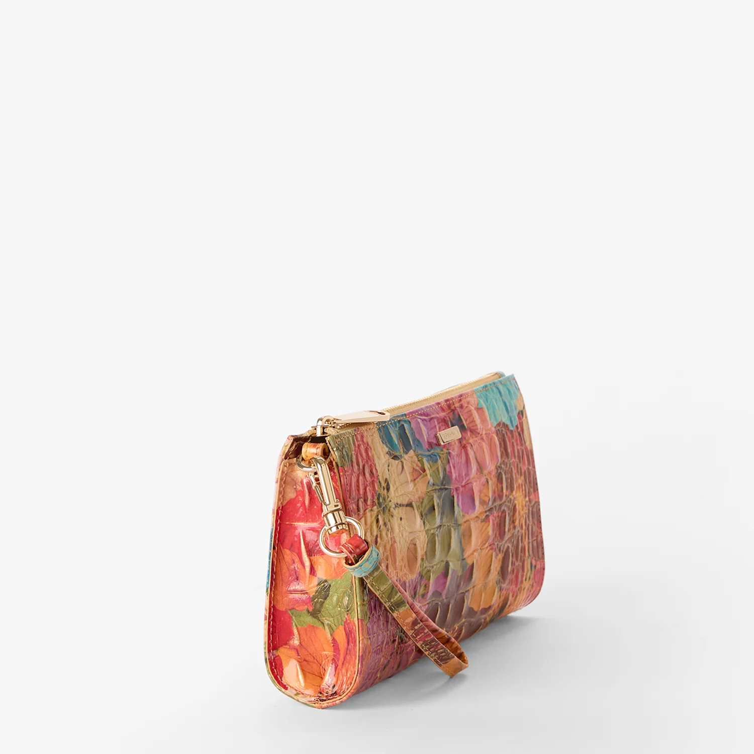 Brahmin Melbourne Collection Daisy Wristlet, Florita