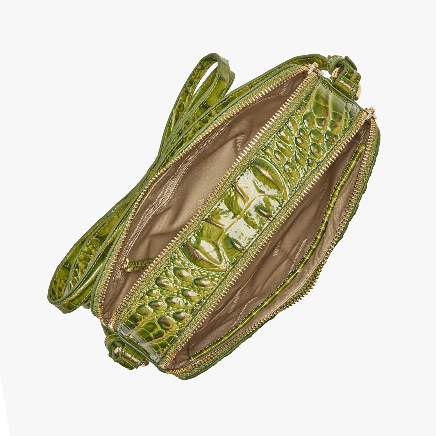 Brahmin Melbourne Collection Danica Crossbody, Olive