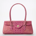 Brahmin Melbourne Collection Dayan Satchel, Rouge Blush