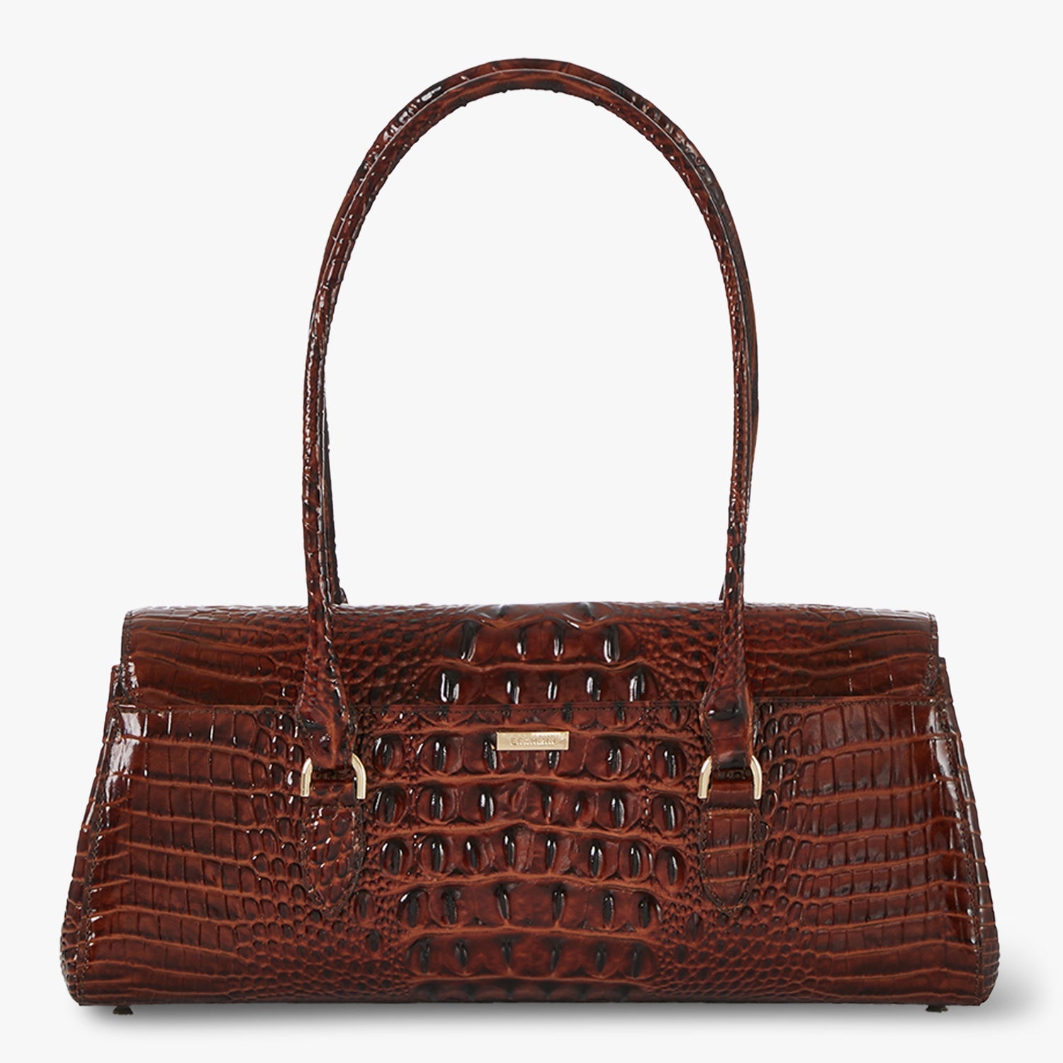 Brahmin Melbourne Collection Dayan Satchel, Timeless Taupe