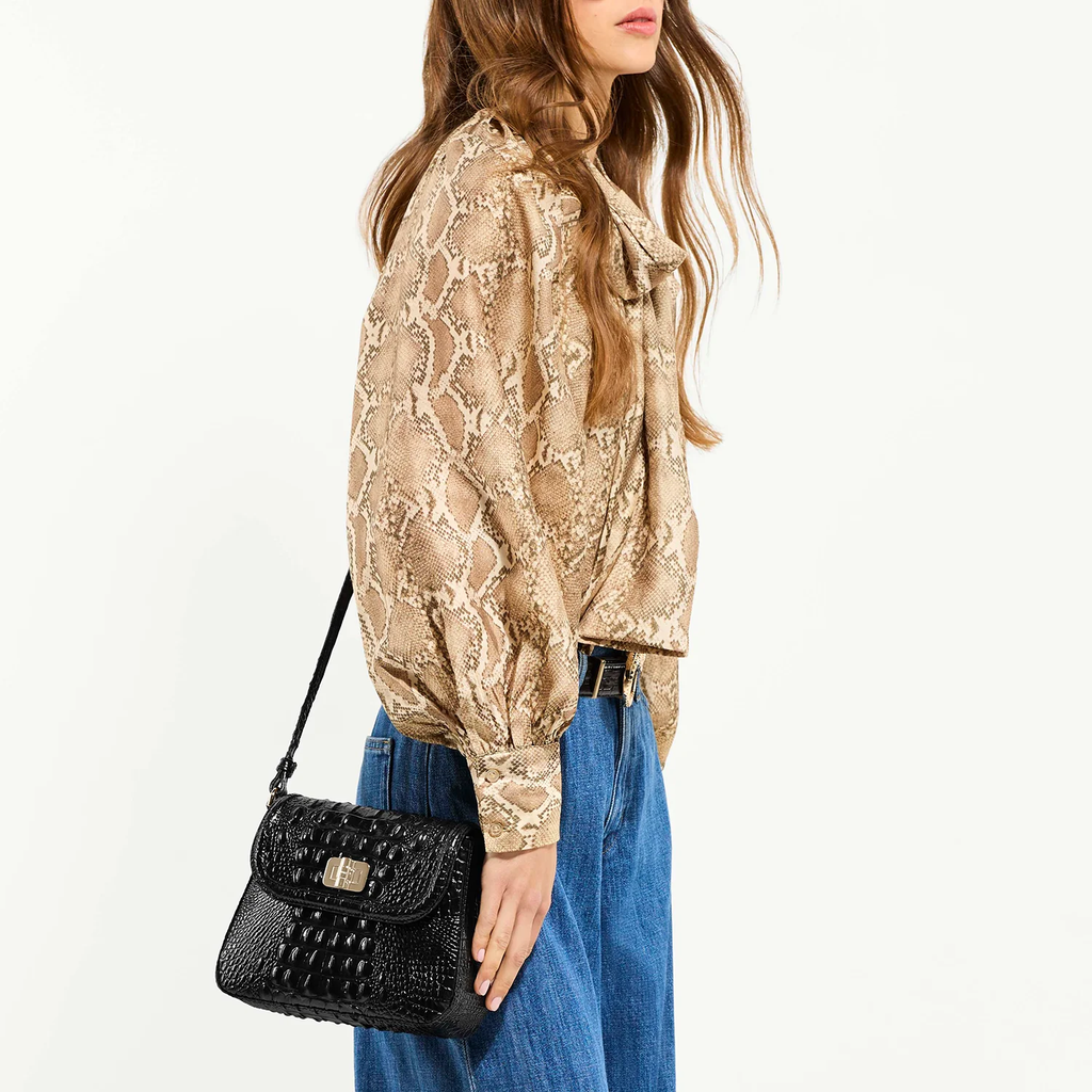 Brahmin Melbourne Collection Gianna Crossbody, Royal Blue