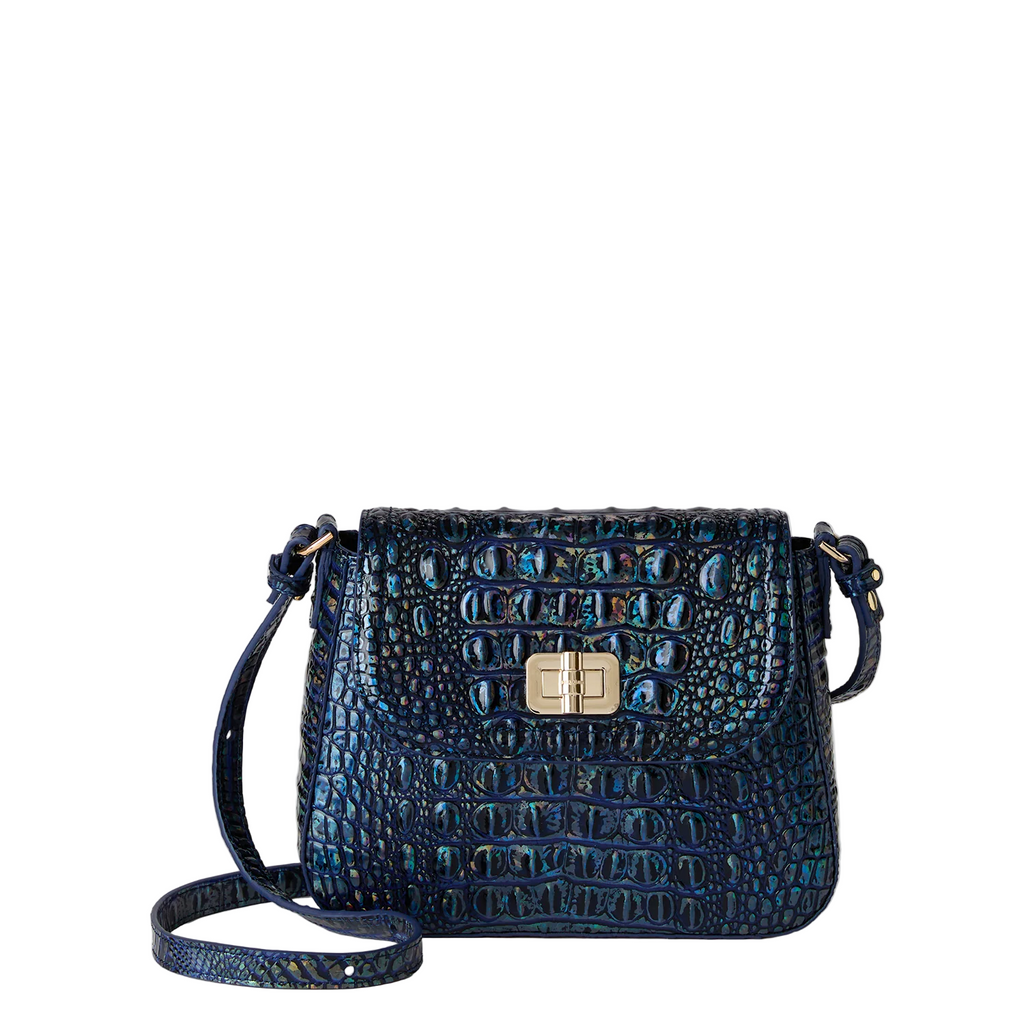 Brahmin Melbourne Collection Gianna Crossbody, Royal Blue