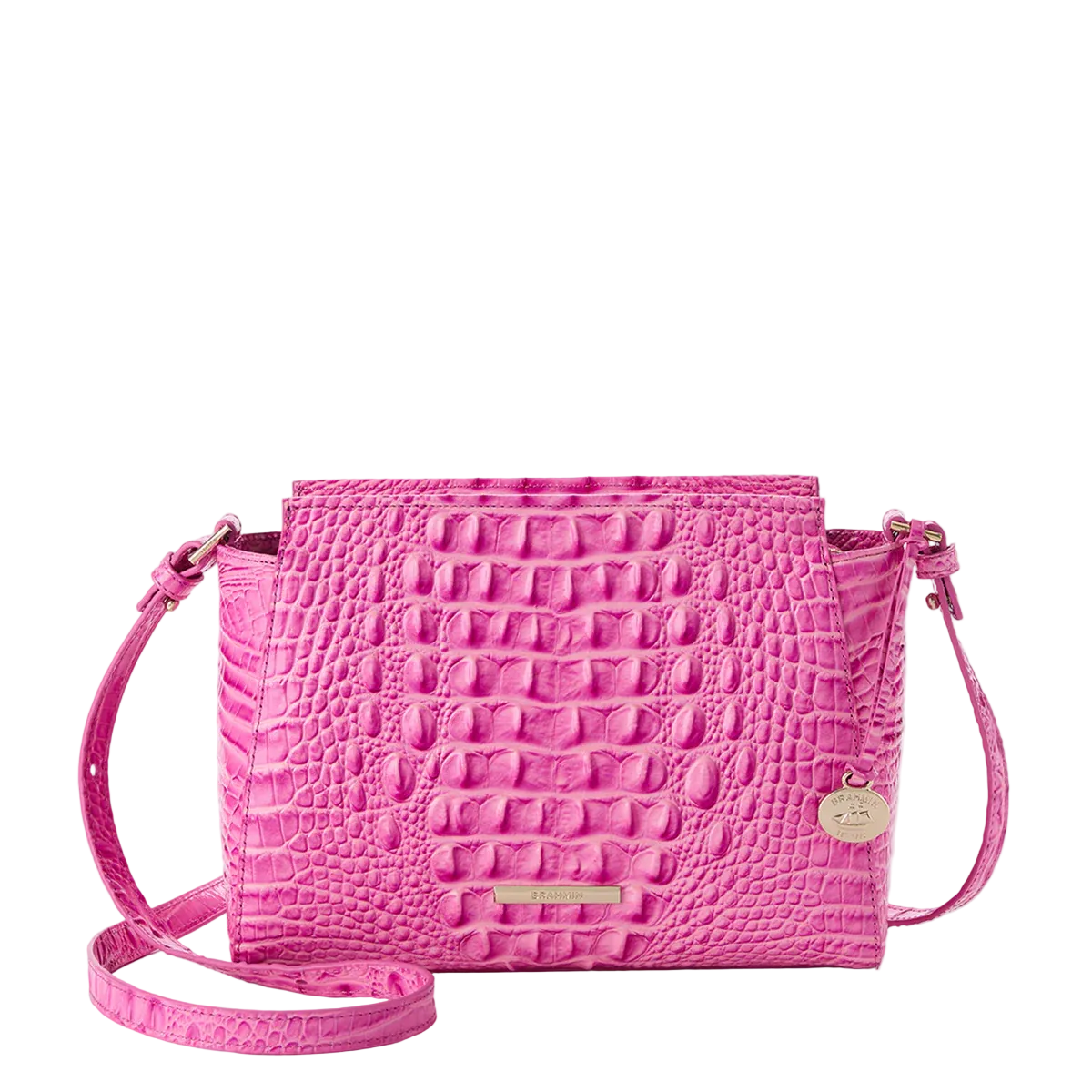 Brahmin Melbourne Collection Hillary Crossbody, Candy Pink