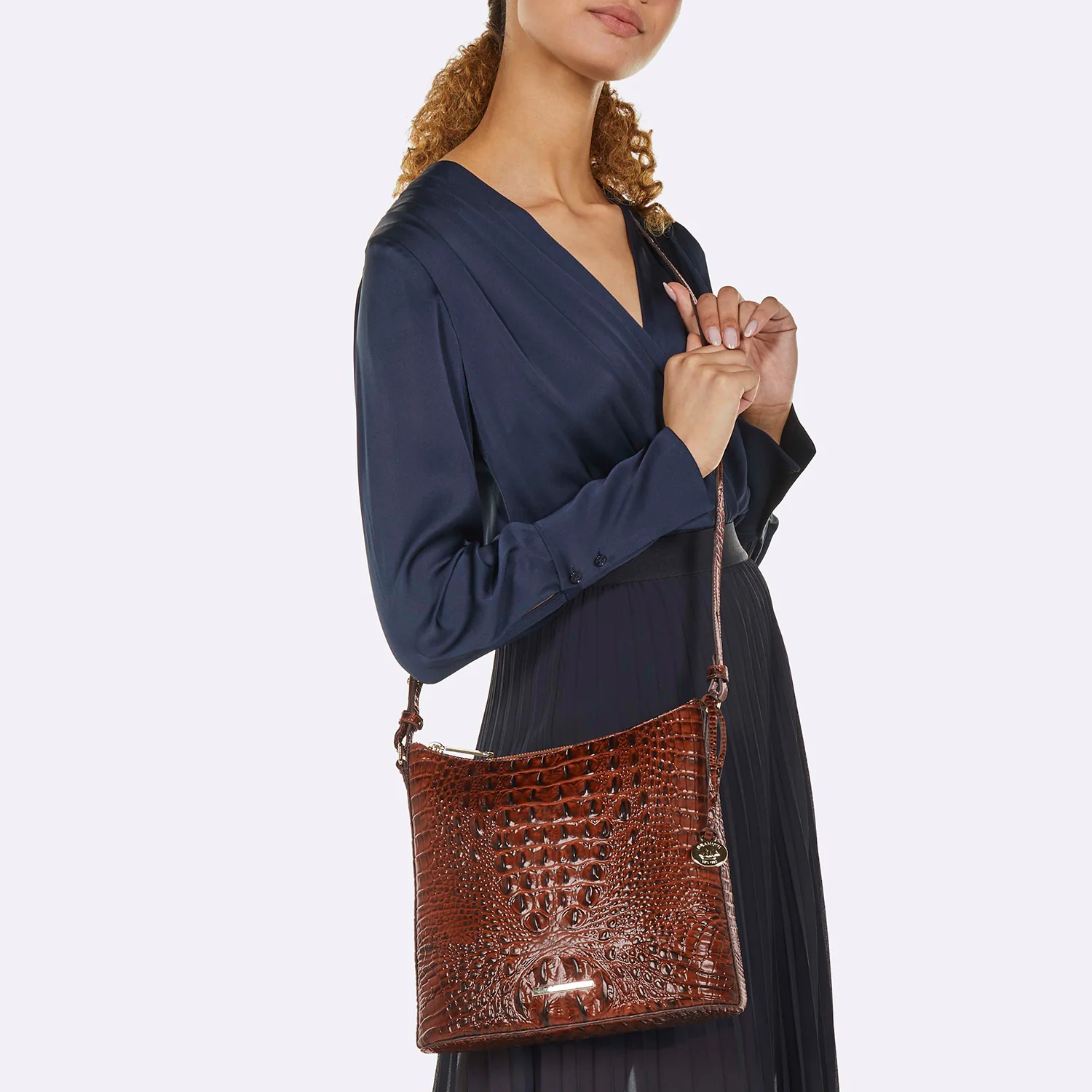 Brahmin Melbourne Collection Katie Crossbody, Pristine
