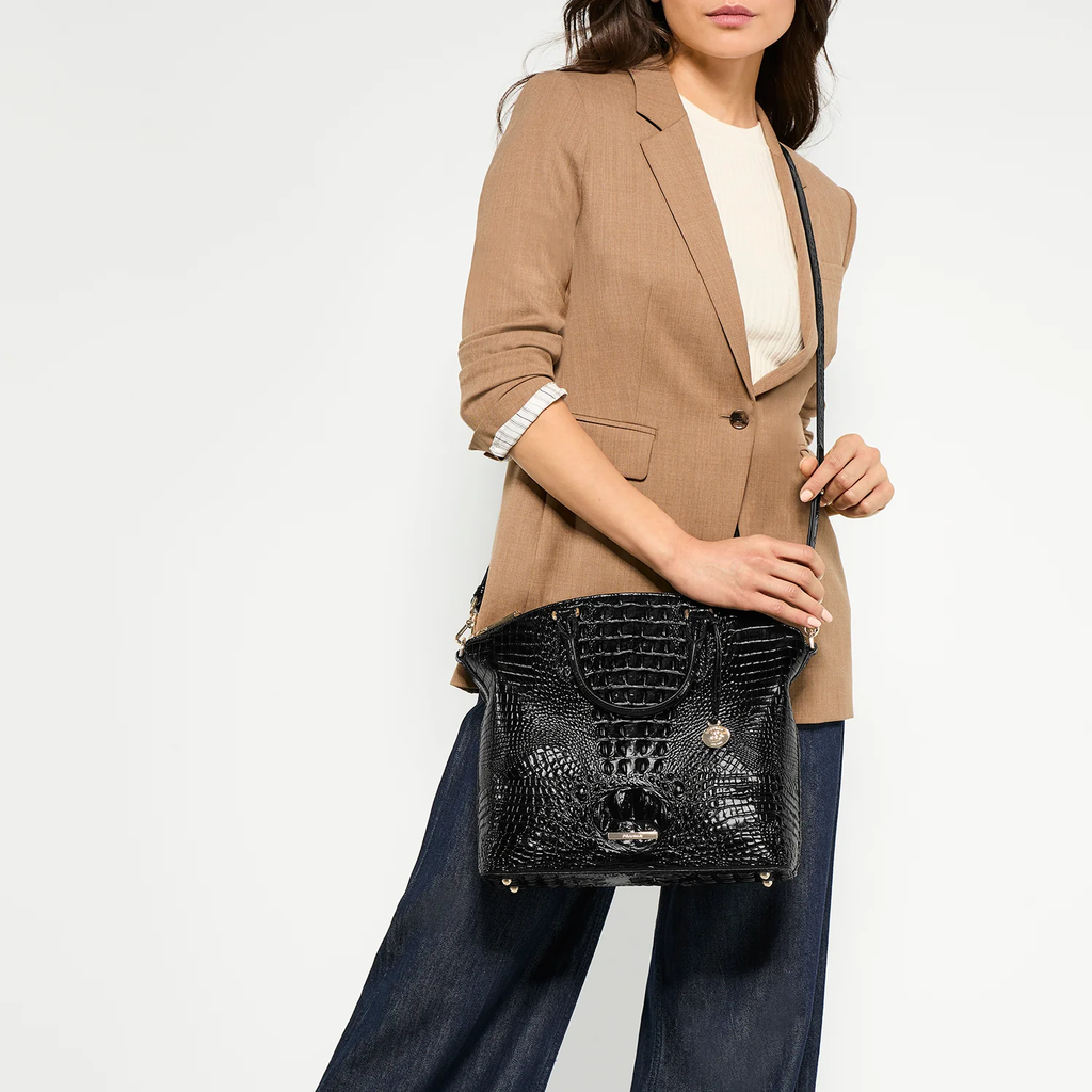 Brahmin Melbourne Collection Large Duxbury Satchel, Everlasting