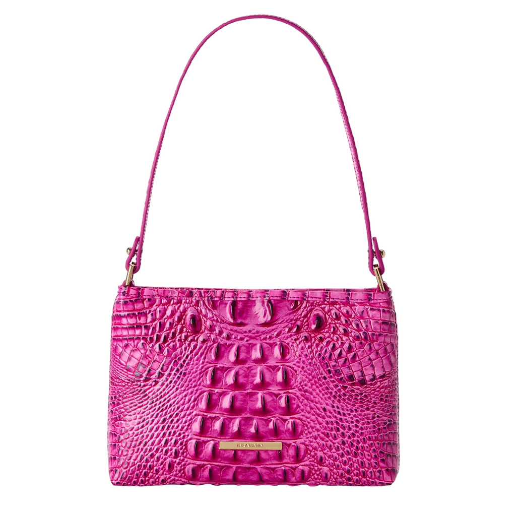 Brahmin Melbourne Collection Lorelei Shoulder Bag, Electric Fuchsia