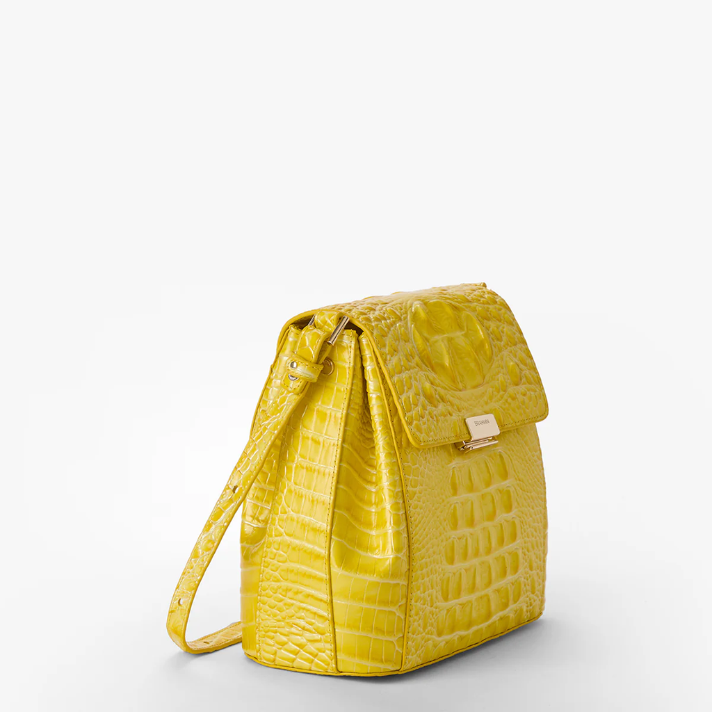 Brahmin Melbourne Collection Margo Crossbody, Vivid Yellow