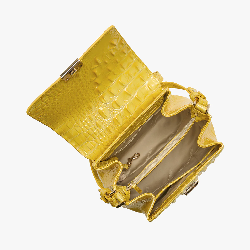 Brahmin Melbourne Collection Margo Crossbody, Vivid Yellow