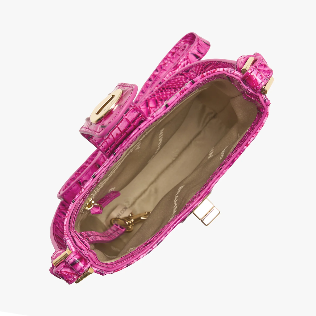 Brahmin Melbourne Collection Marley Crossbody, Electric Fuchsia
