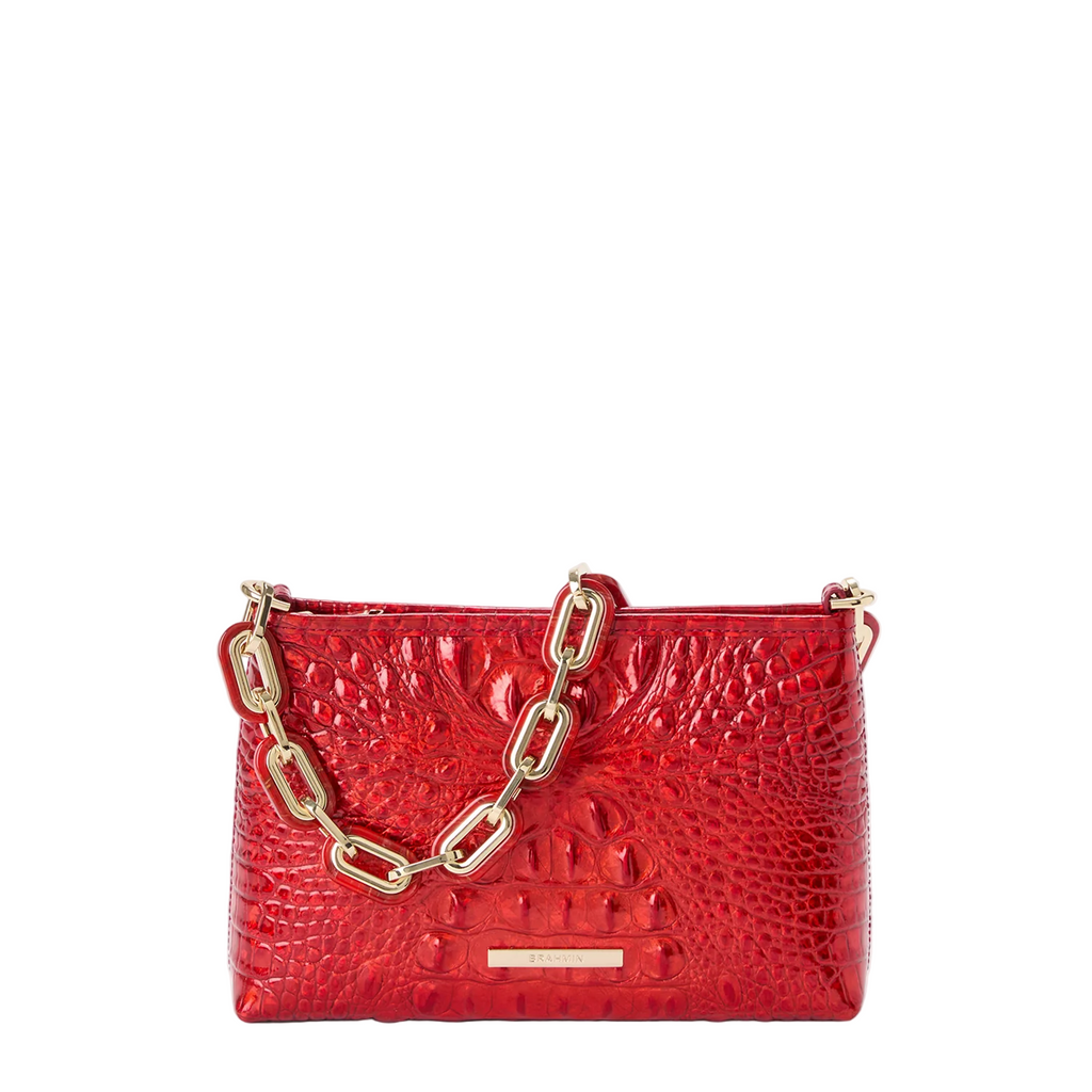 Brahmin Melbourne Collection Mod Lorelei Shoulder Bag, Red Opal