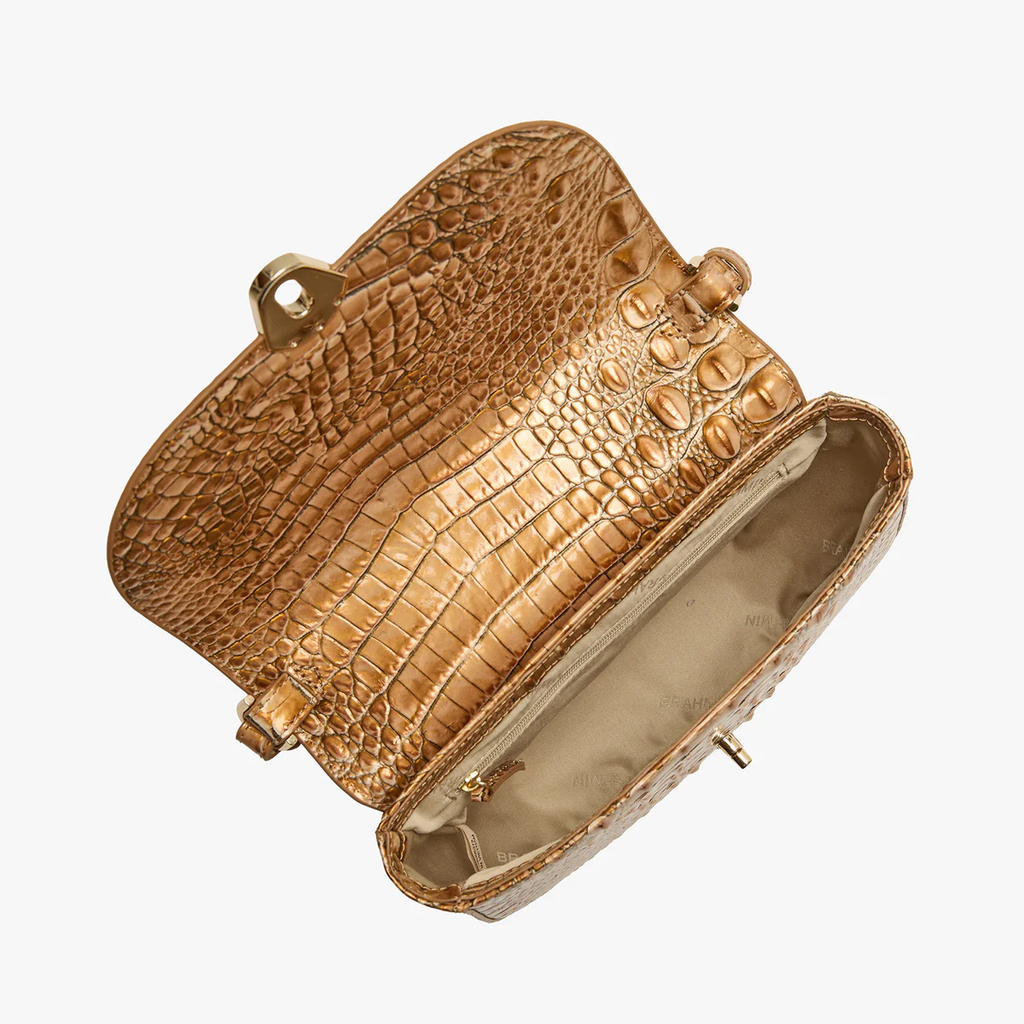 Brahmin Melbourne Collection Portia Crossbody, Driftwood