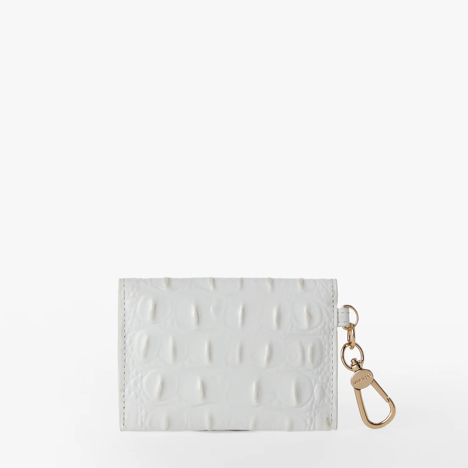Brahmin Melbourne Collection Ricki Clip on Wallet, Sea Salt