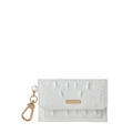 Brahmin Melbourne Collection Ricki Clip on Wallet, Sea Salt