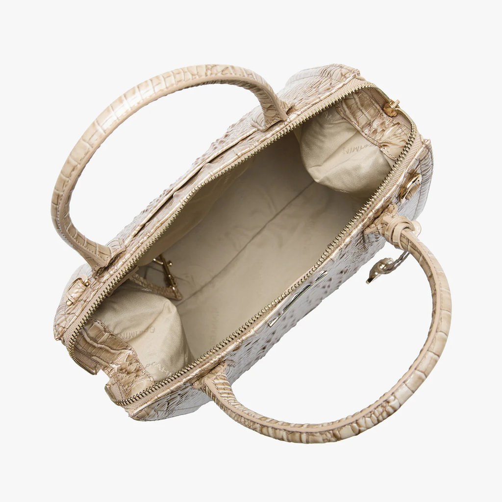 Brahmin Melbourne Collection Small Caroline Satchel, Wind Chime