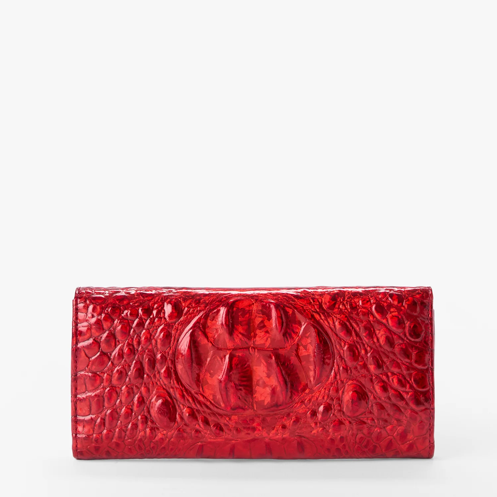 Brahmin Melbourne Collection Veronica Red Opal