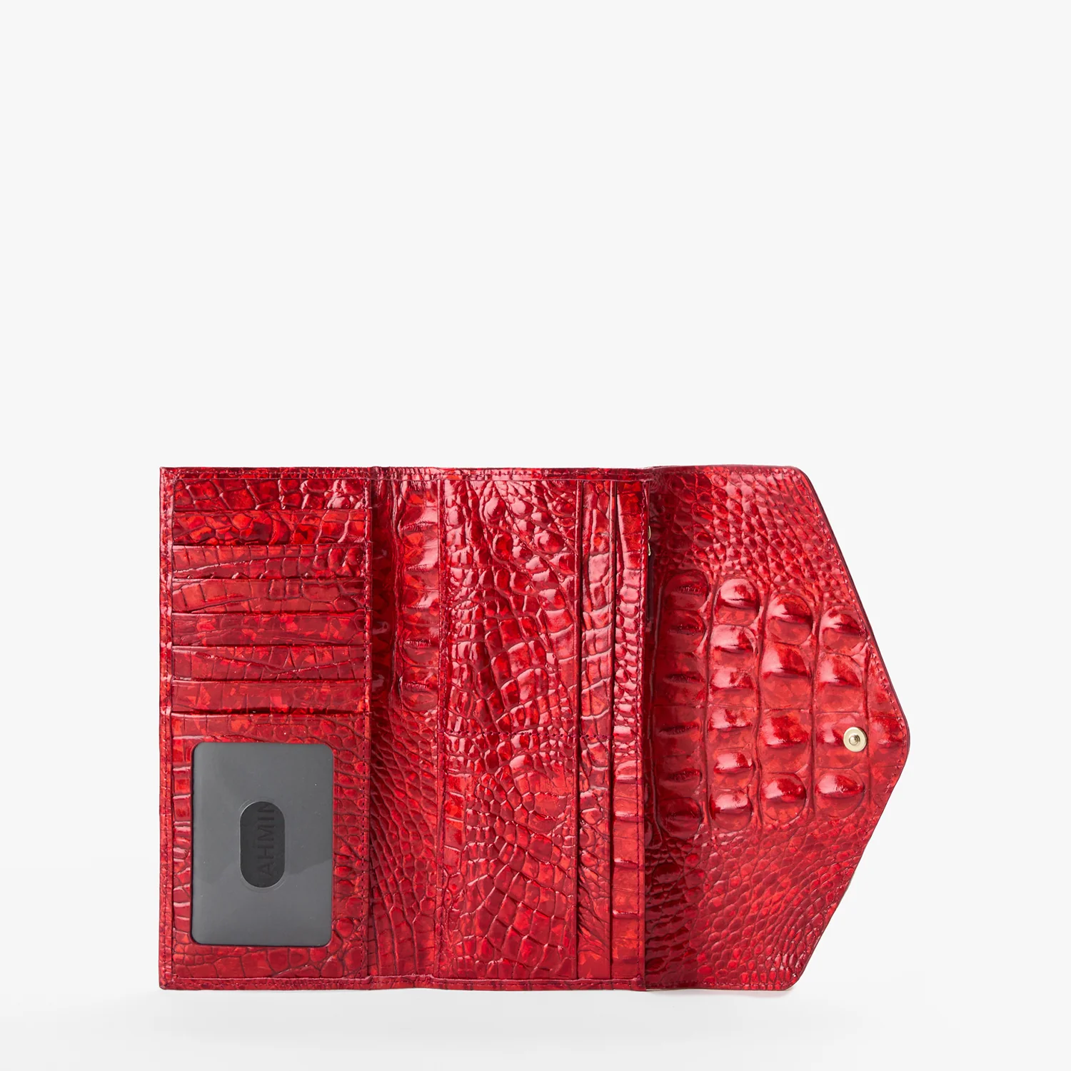 Brahmin Melbourne Collection Veronica Red Opal