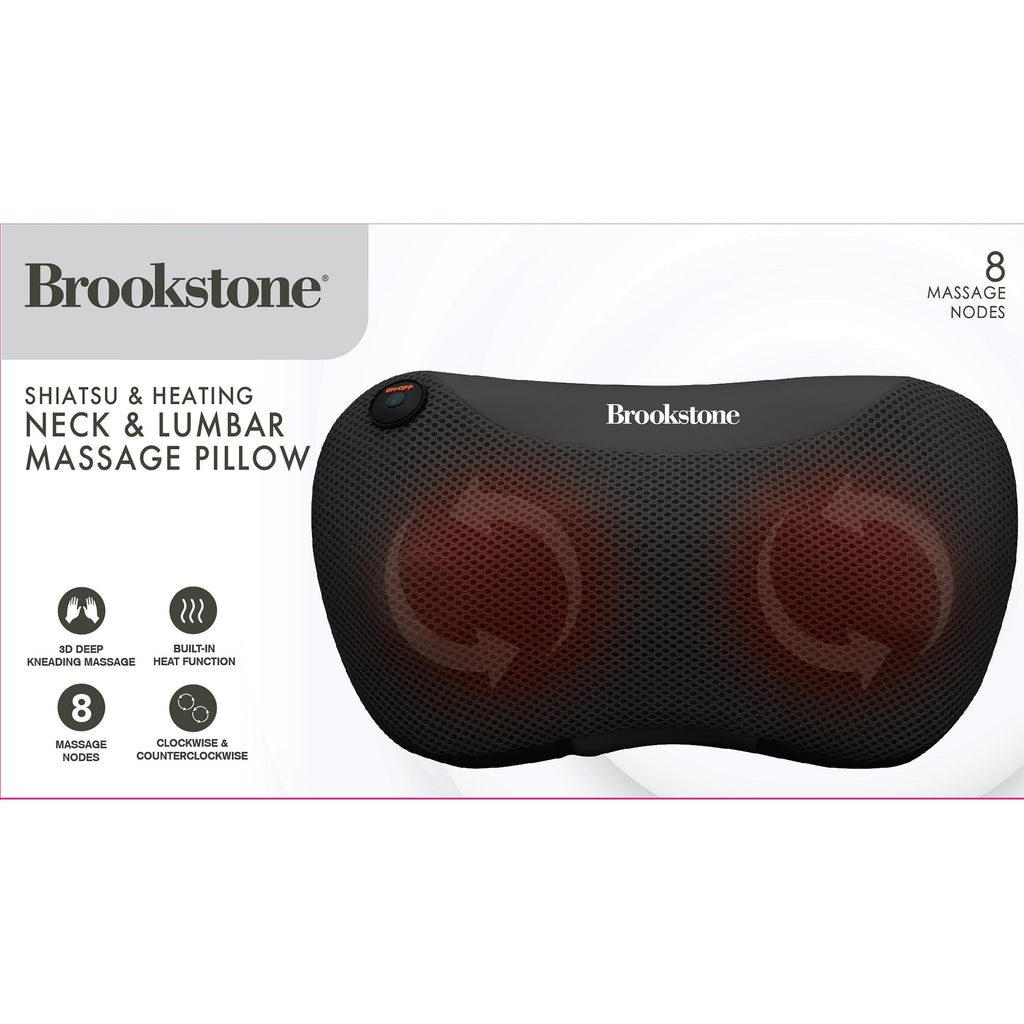 Brookstone Shiatsu Neck & Lumbar Massager
