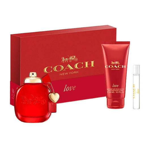 COACH - Love 3 Piece Gift Set