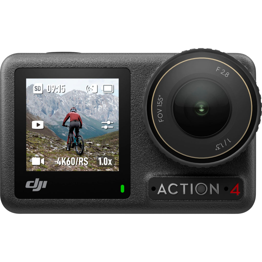 DJI Osmo Action 4 4K Action Camera Standard Bundle, Gray