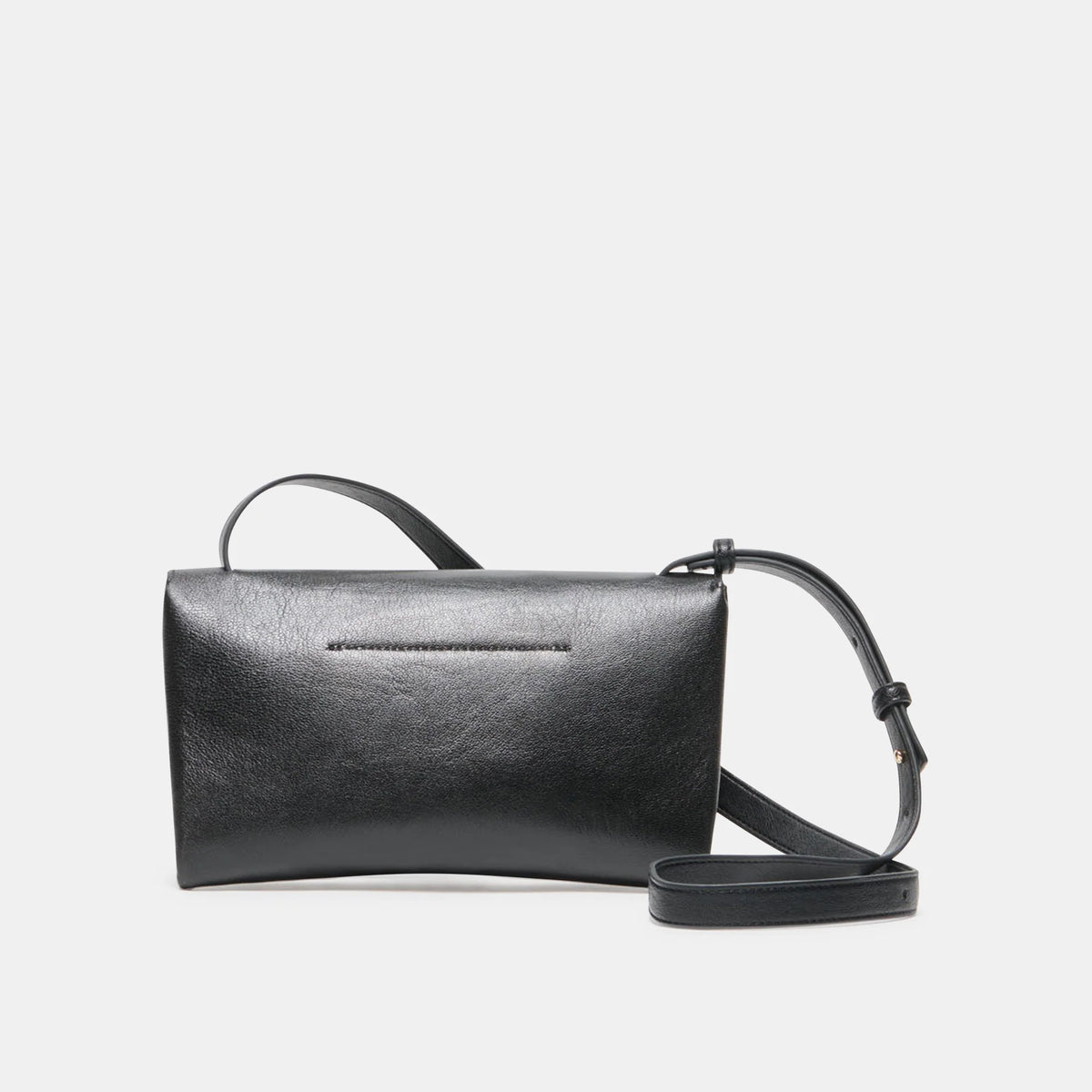 Dolce Vita Prism Leather Crossbody, Black