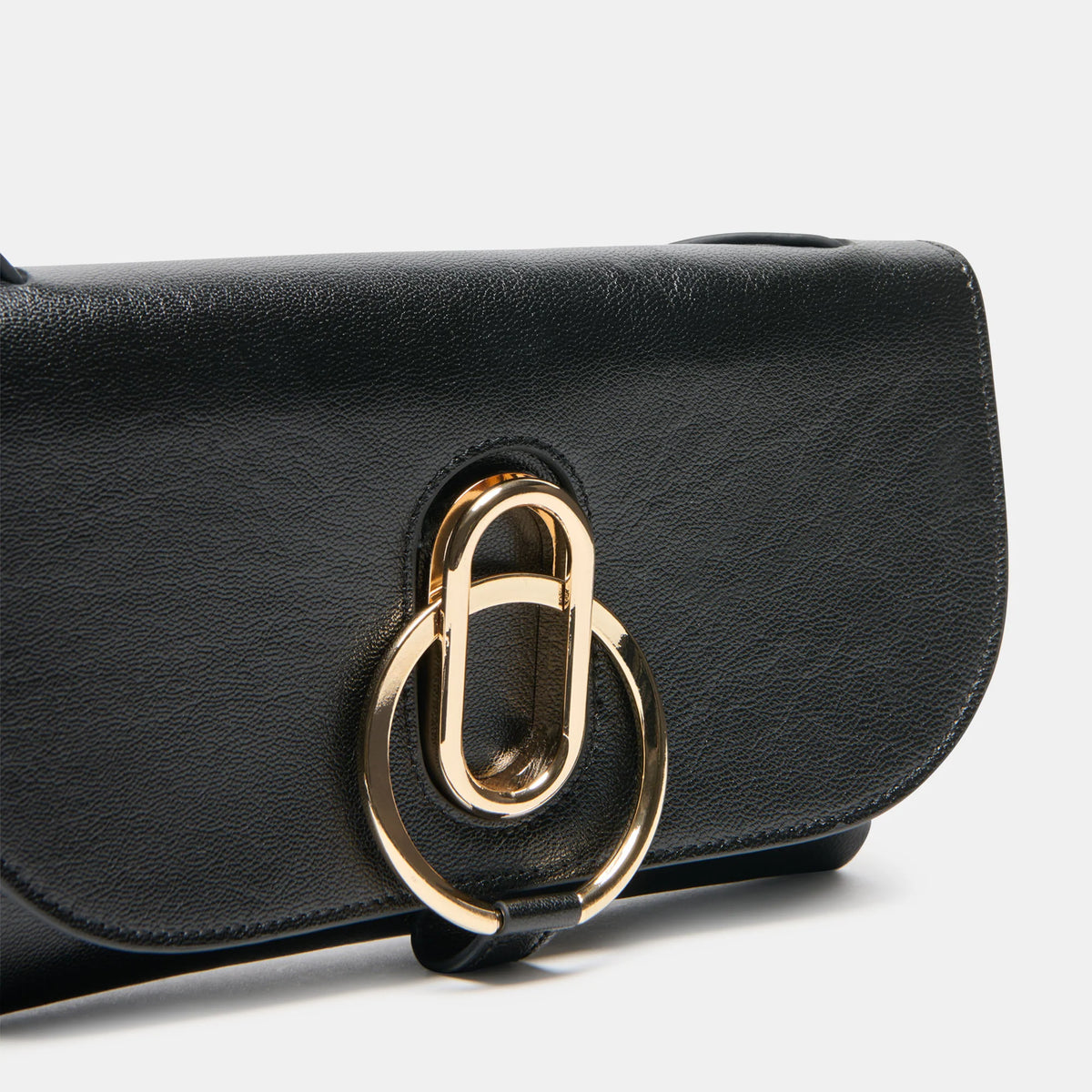 Dolce Vita Prism Leather Crossbody, Black