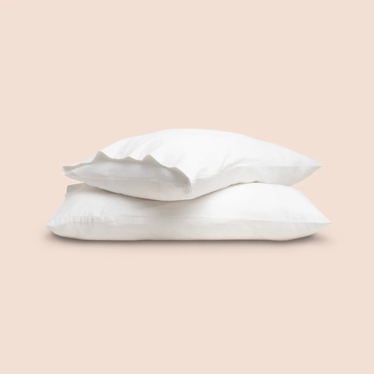 Dr. Weil Blended Linen Sheets, White