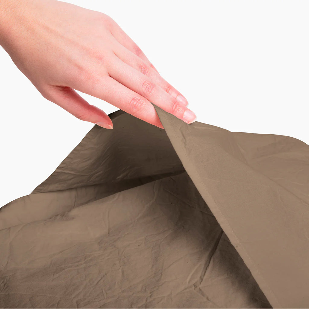 Dr. Weil Garment Washed Percale Pillow Sham, Desert Sand