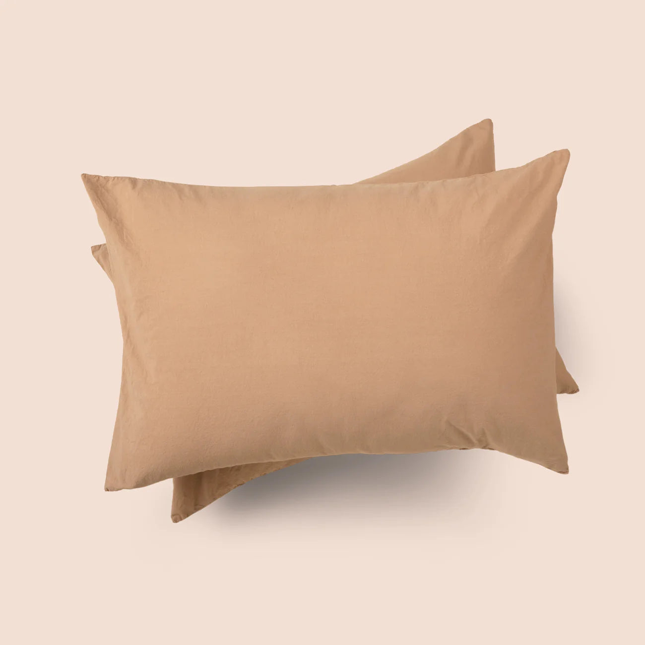 Dr. Weil Garment Washed Percale Pillow Sham, Ochre