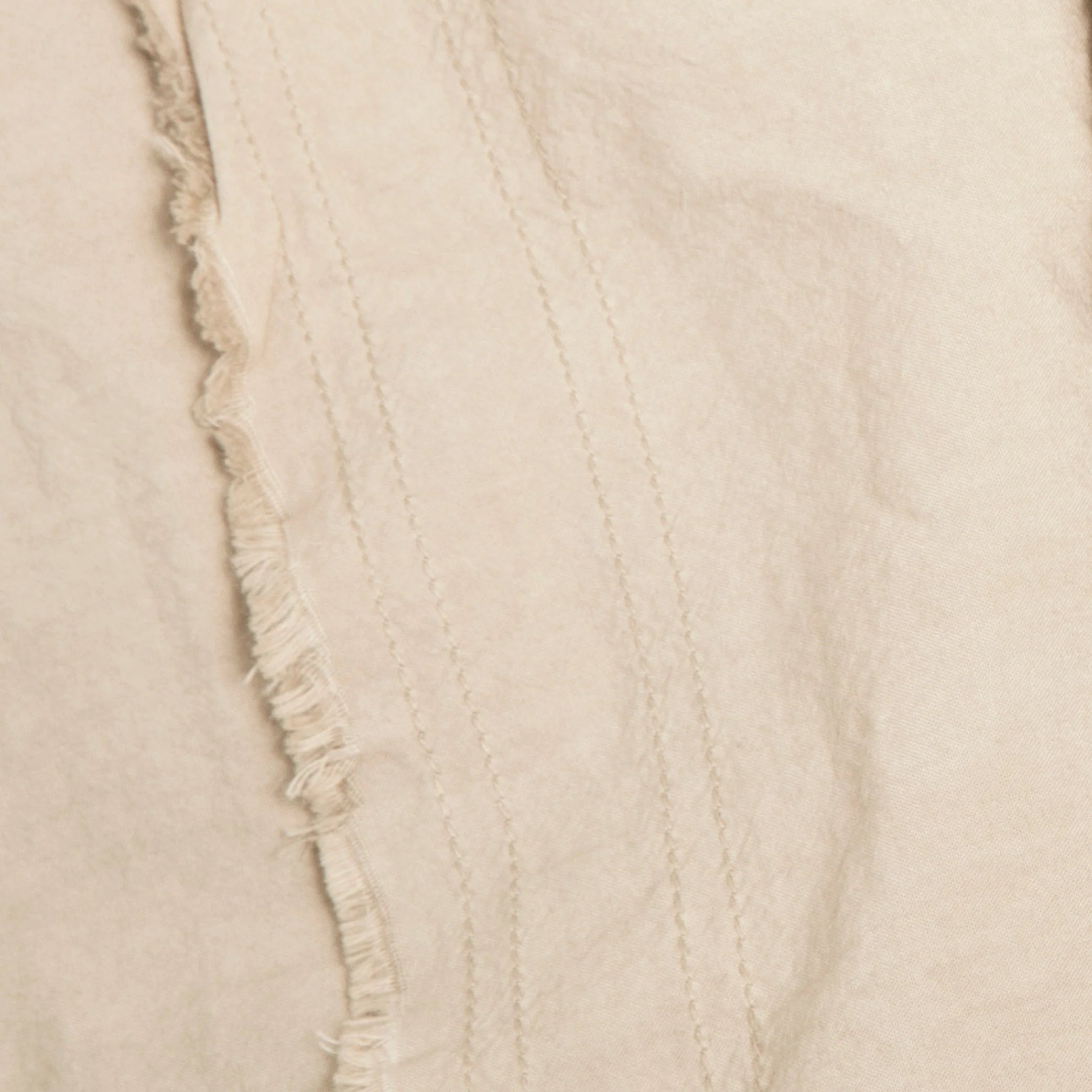 Dr. Weil Garment Washed Percale Sheets, Ecru