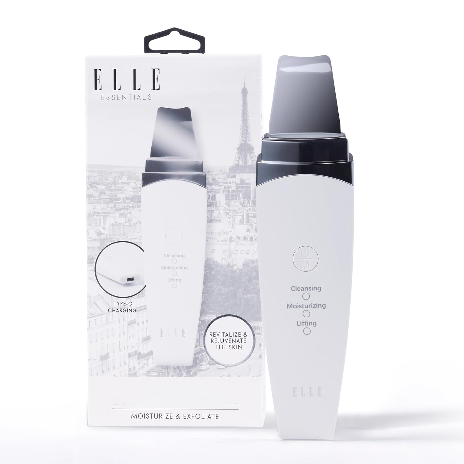 ELLE Ultrasonic Exfoliating Skin Spatula