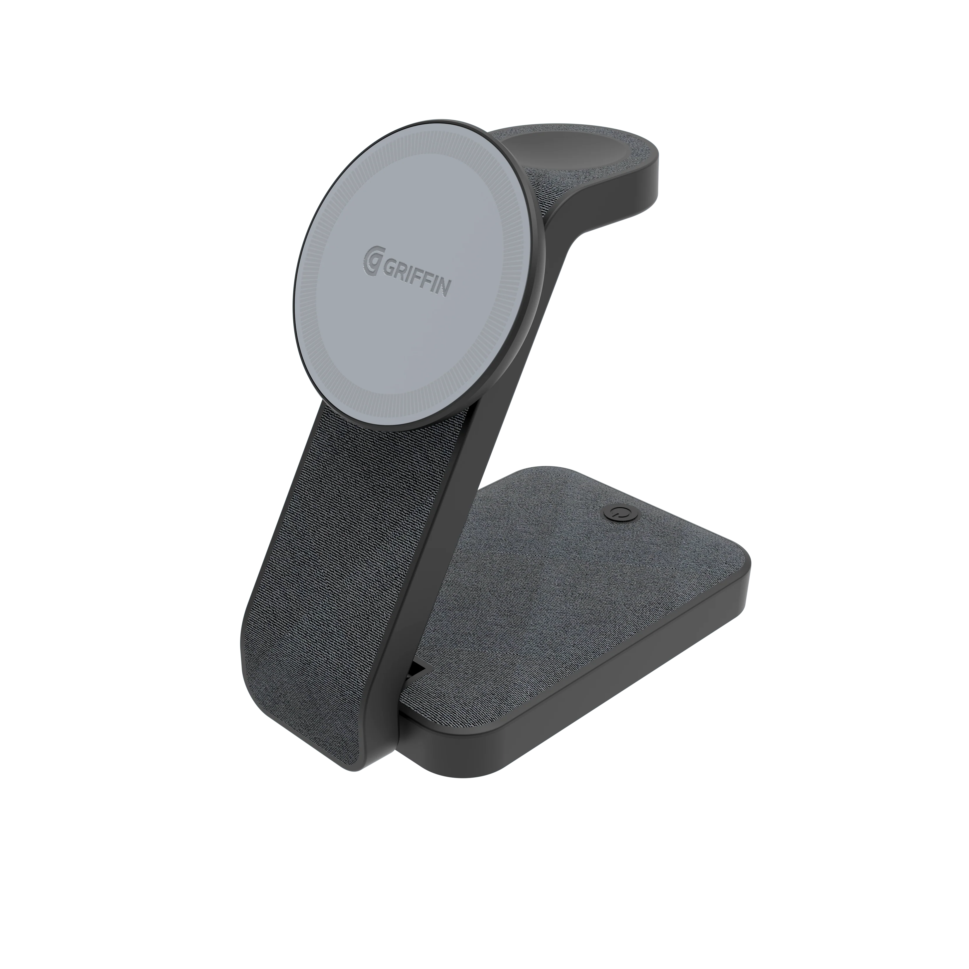 Griffin 3-in-1 Foldable Wireless Charger, Black
