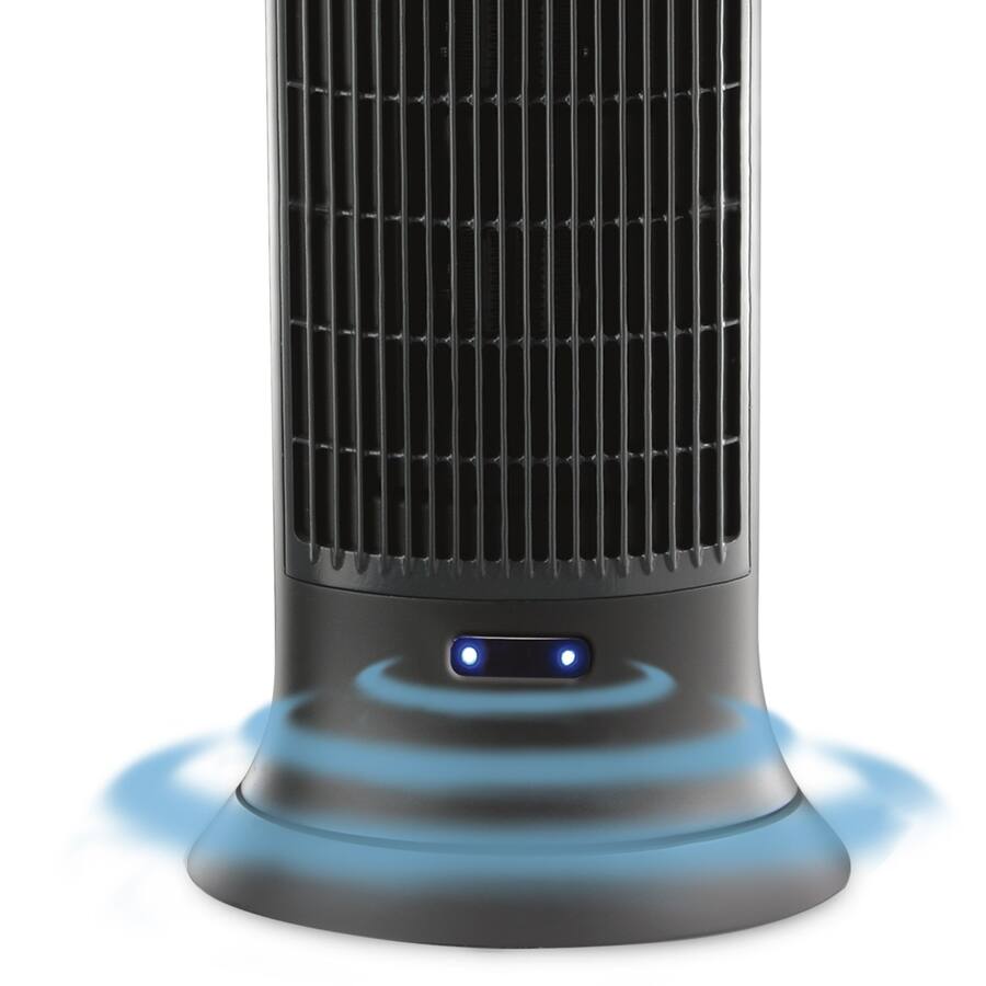 Honeywell Ceramic Tower Heater, Slate Gray