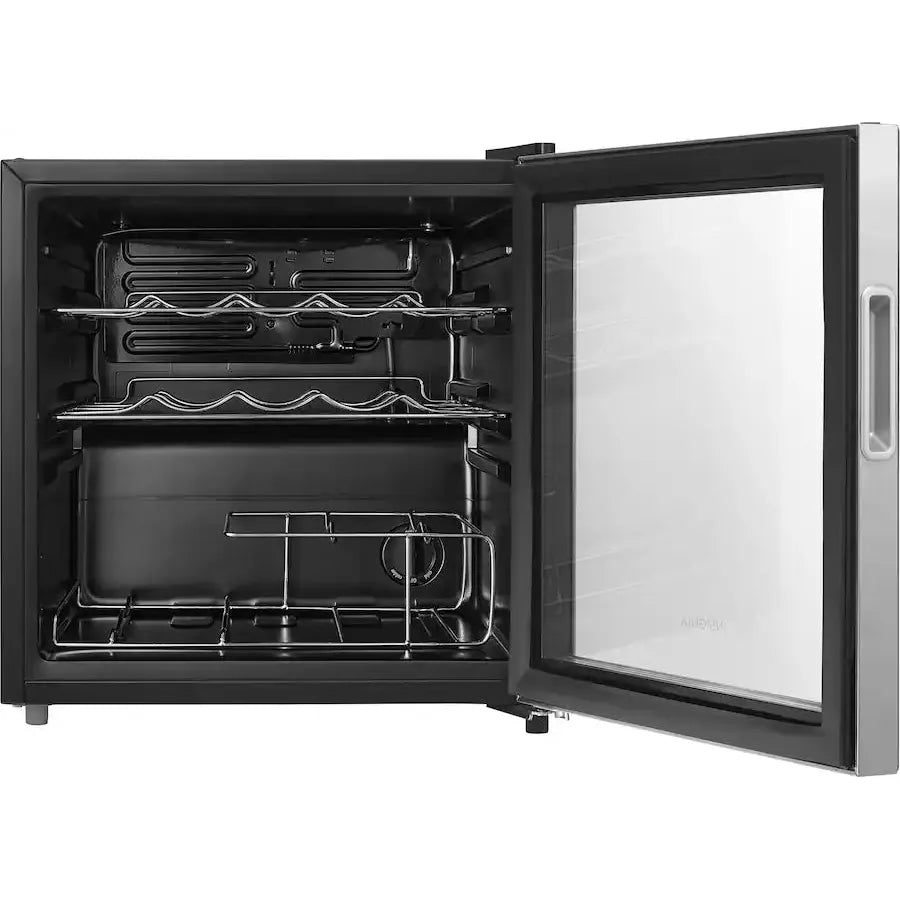 Insignia 14 Bottle Wine Cooler, Stainless Steel