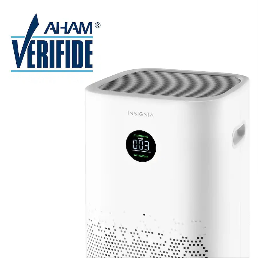 Insignia 497 Sq. Ft. HEPA Air Purifier, White