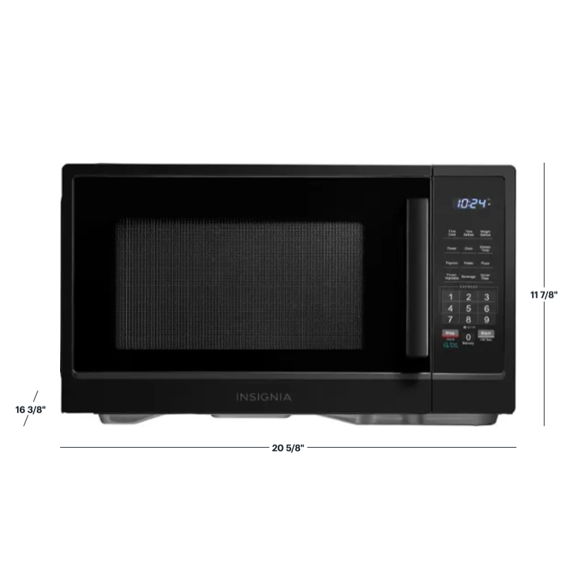 Insignia Microwave, Black