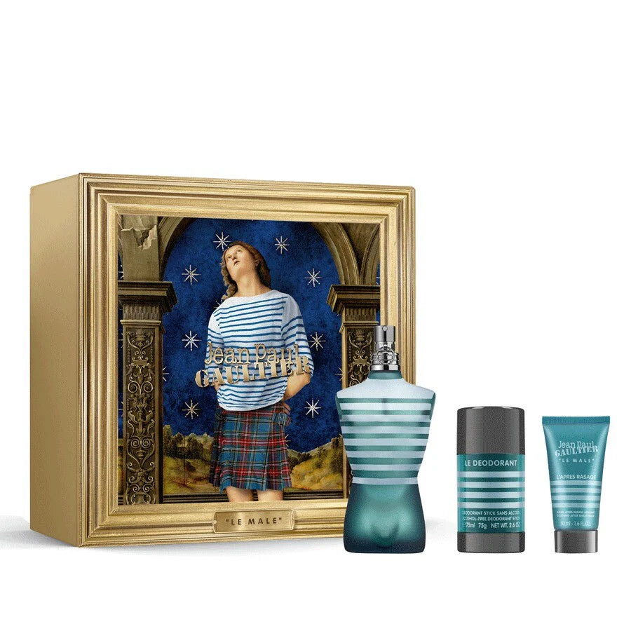 JEAN PAUL GAULTIER - Le Male 3 Piece Gift Set