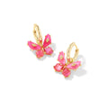 Kendra Scott Bianca Butterfly Huggie Earrings